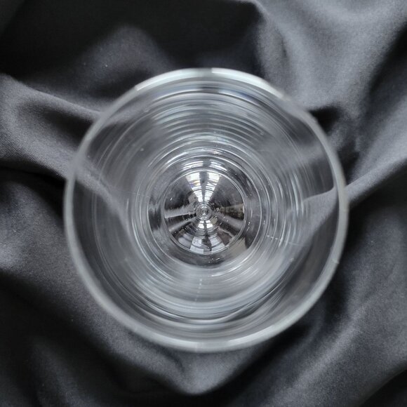 Vintage Holmegaard Champagne Flute Princess Pattern Clear Glass Elegant Stemware - Picture 3 of 4